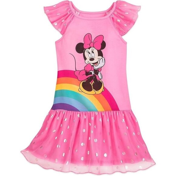 Disney Girls' Nightgown, Soft & Cute Pajamas for Kids
